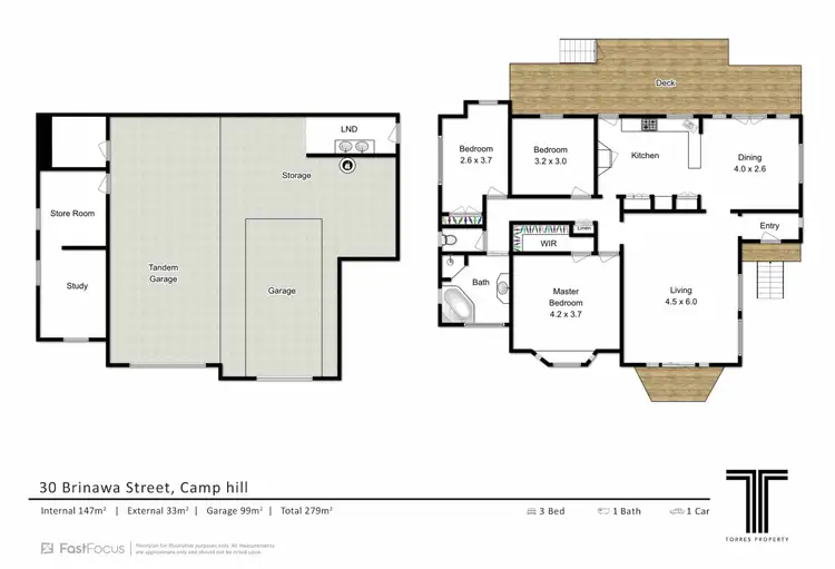 Floorplan of Homely house listing, 30 Brinawa Street, Camp Hill QLD 4152