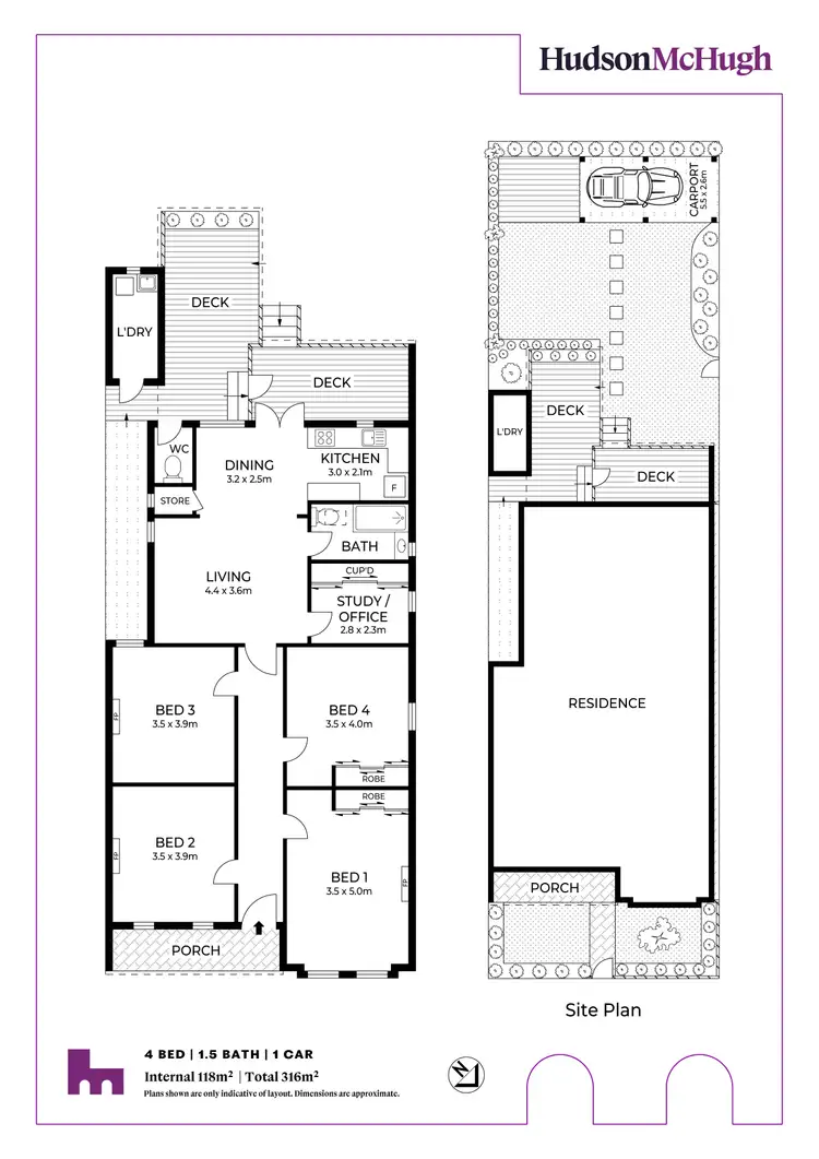 Floorplan of Homely house listing, 16 North Street, Marrickville NSW 2204