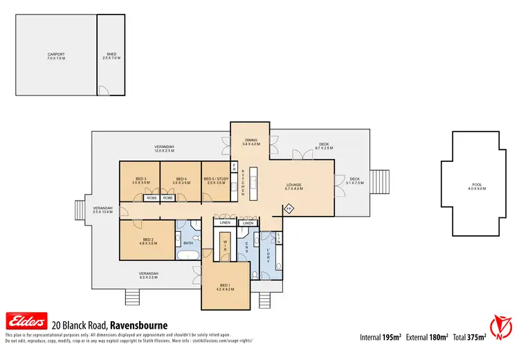 Floorplan of Homely house listing, 20 Blanck Road, Ravensbourne QLD 4352