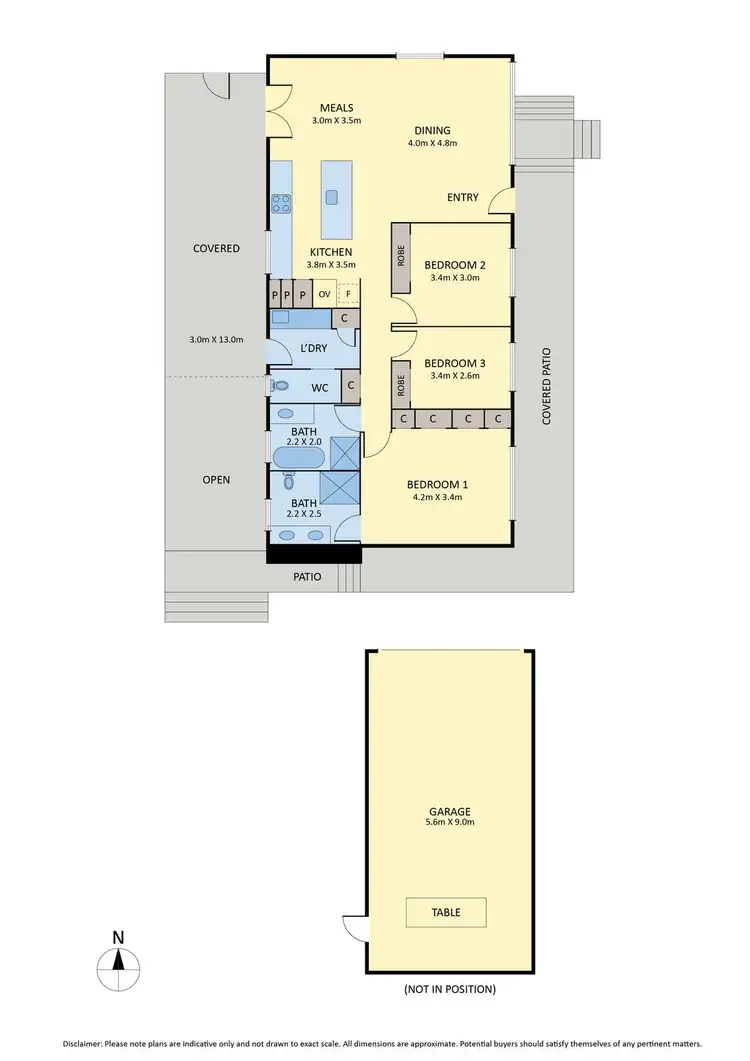 Floorplan of Homely house listing, 9 Hill Grove, Sunbury VIC 3429