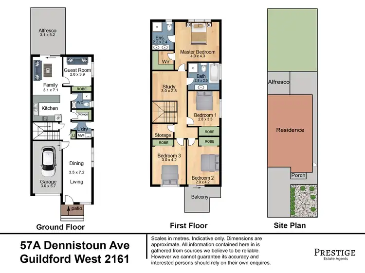 Floorplan of Homely house listing, 57A Dennistoun Avenue, Guildford West NSW 2161