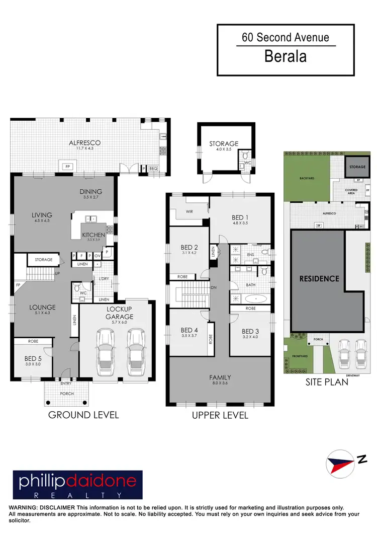 Floorplan of Homely house listing, 60 Second Avenue, Berala NSW 2141
