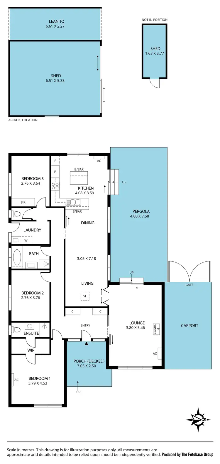 Floorplan of Homely house listing, 27 Chynoweth Avenue, Hackham SA 5163