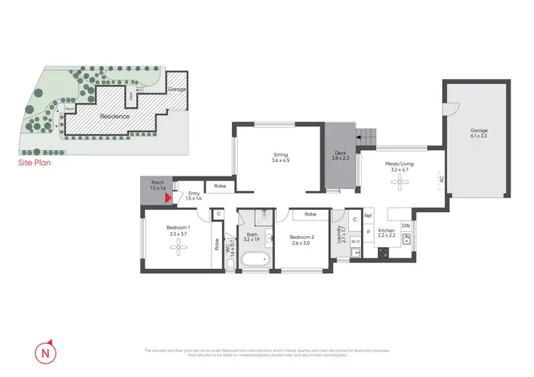 Floorplan of Homely unit listing, 1/10 Jeremic Court, Croydon North VIC 3136
