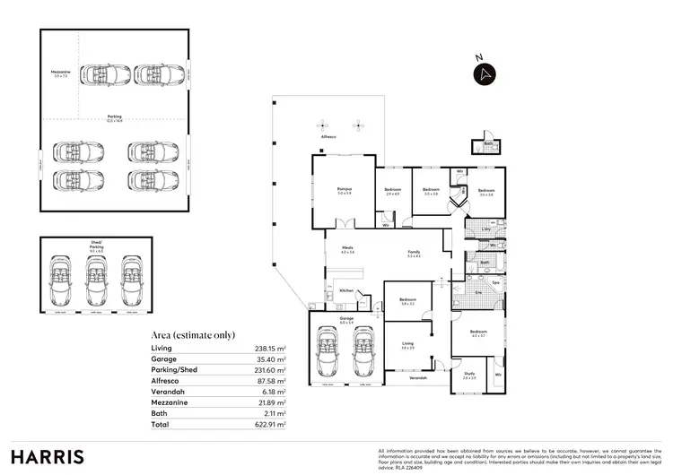 Floorplan of Homely house listing, 11 Roach Court, Moonta Bay SA 5558
