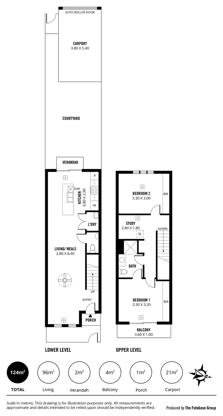 Floorplan of Homely house listing, 6/96 Elder Drive, Mawson Lakes SA 5095