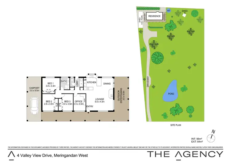 Floorplan of Homely house listing, 4 Valley View Drive, Meringandan West QLD 4352