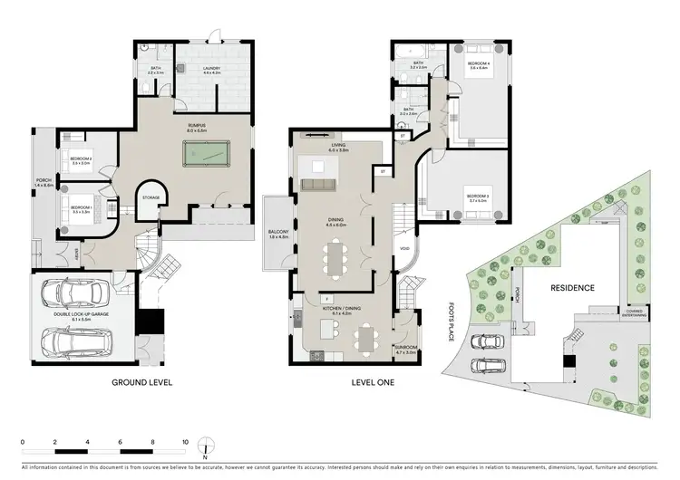 Floorplan of Homely house listing, 8 Foots Place, Maroubra NSW 2035