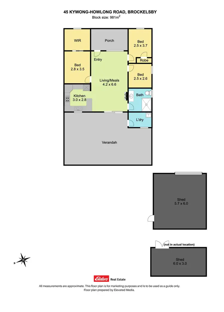 Floorplan of Homely house listing, 45 Kywong Howlong Road, Brocklesby NSW 2642