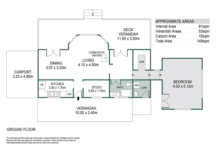 Floorplan of Homely house listing, 11 Cox Creek Road, Crafers SA 5152