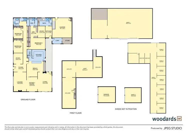 Floorplan of Homely rural property listing, 691 Melton Road, Gisborne VIC 3437