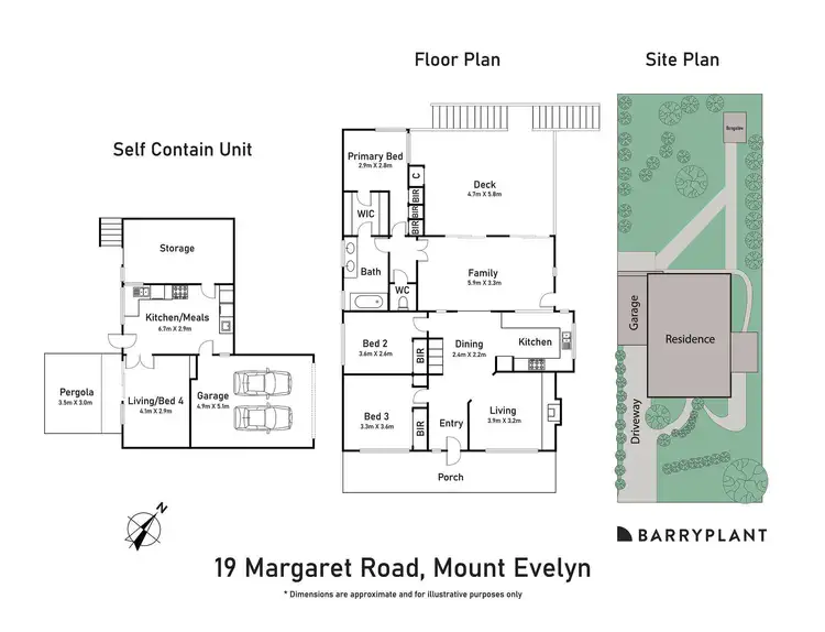 Floorplan of Homely house listing, 19 Margaret Road, Mount Evelyn VIC 3796