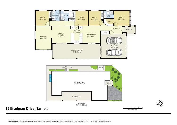 Floorplan of Homely house listing, 15 Bradman Drive, Tarneit VIC 3029