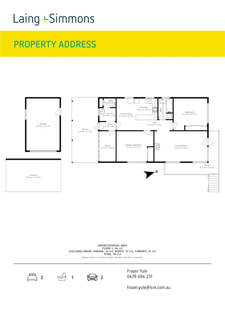 Floorplan of Homely house listing, 30 Hargrave Street, Armidale NSW 2350