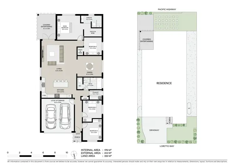 Floorplan of Homely house listing, 109 Loretto Way, Hamlyn Terrace NSW 2259