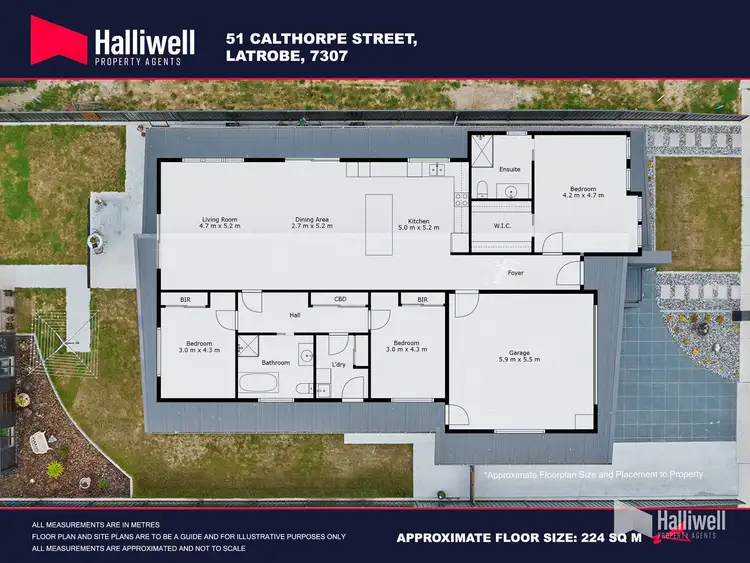 Floorplan of Homely house listing, 51 Calthorpe Street, Latrobe TAS 7307