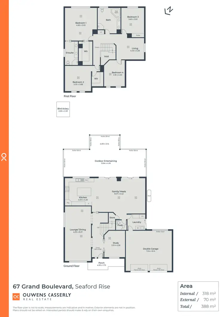 Floorplan of Homely house listing, 67 Grand Boulevard, Seaford Rise SA 5169
