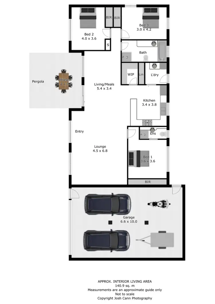 Floorplan of Homely house listing, 4A Mitchell Street, Wodonga VIC 3690