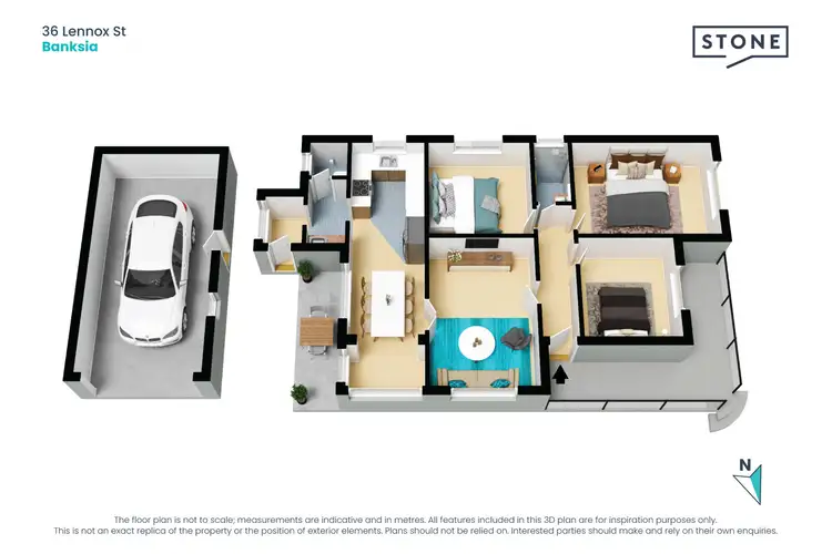 Floorplan of Homely house listing, 36 Lennox Street, Rockdale NSW 2216