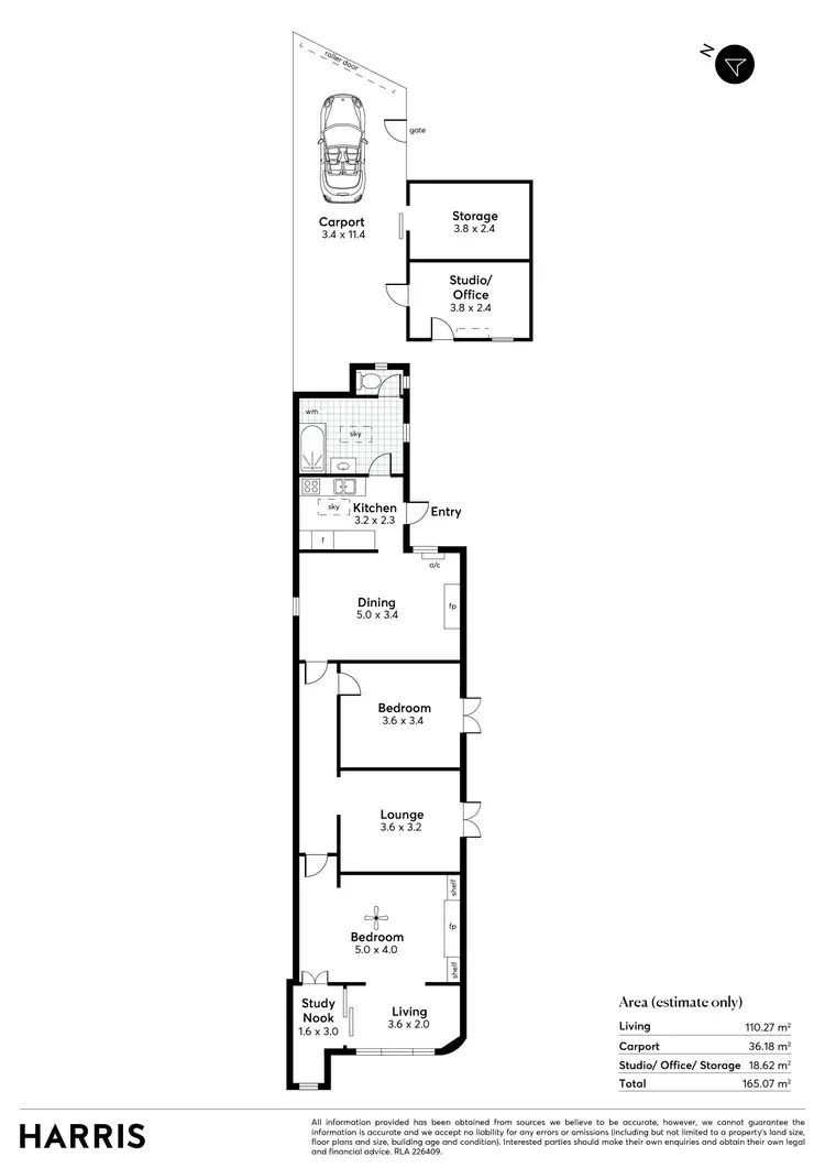 Floorplan of Homely house listing, 32 College Road, Kent Town SA 5067