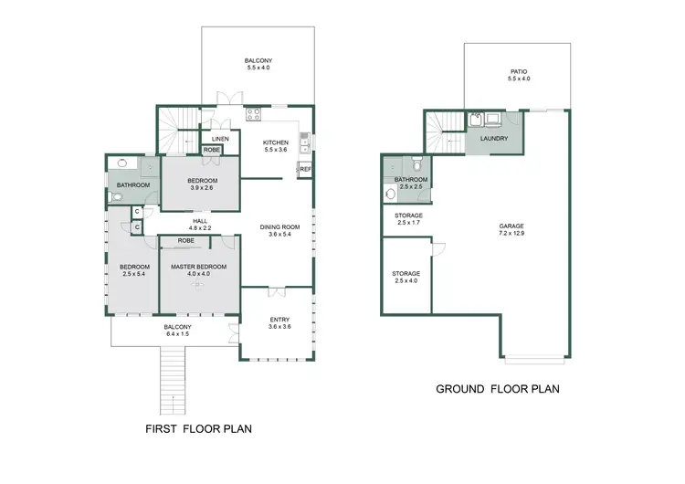 Floorplan of Homely house listing, 321 Mcleod Street, Cairns North QLD 4870