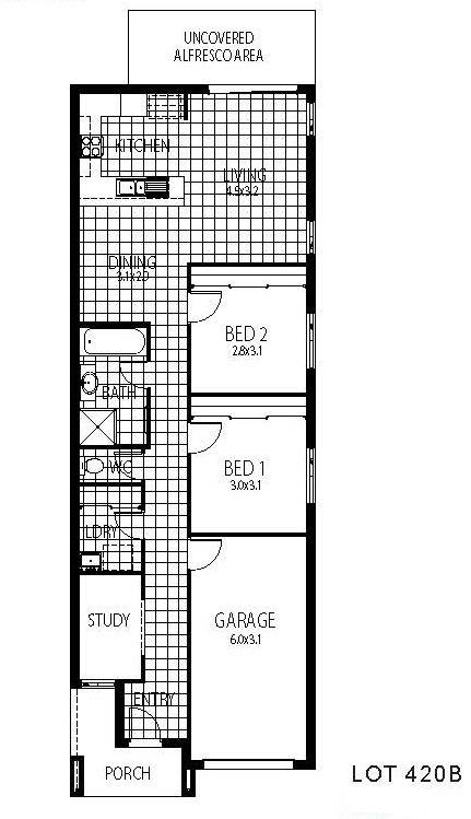 Floorplan of Homely house listing, 19B Coldstream Way, Holmview QLD 4207