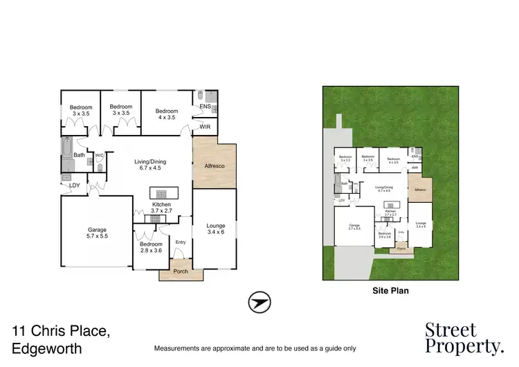 Floorplan of Homely house listing, 11 Chris Place, Edgeworth NSW 2285