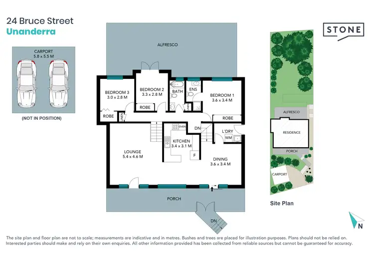 Floorplan of Homely house listing, 24 Bruce Street, Unanderra NSW 2526