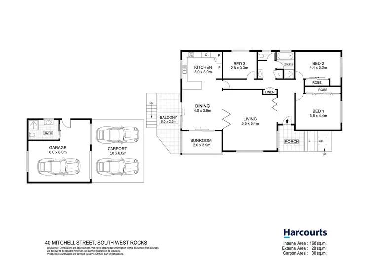Floorplan of Homely house listing, 40 Mitchell Street, South West Rocks NSW 2431