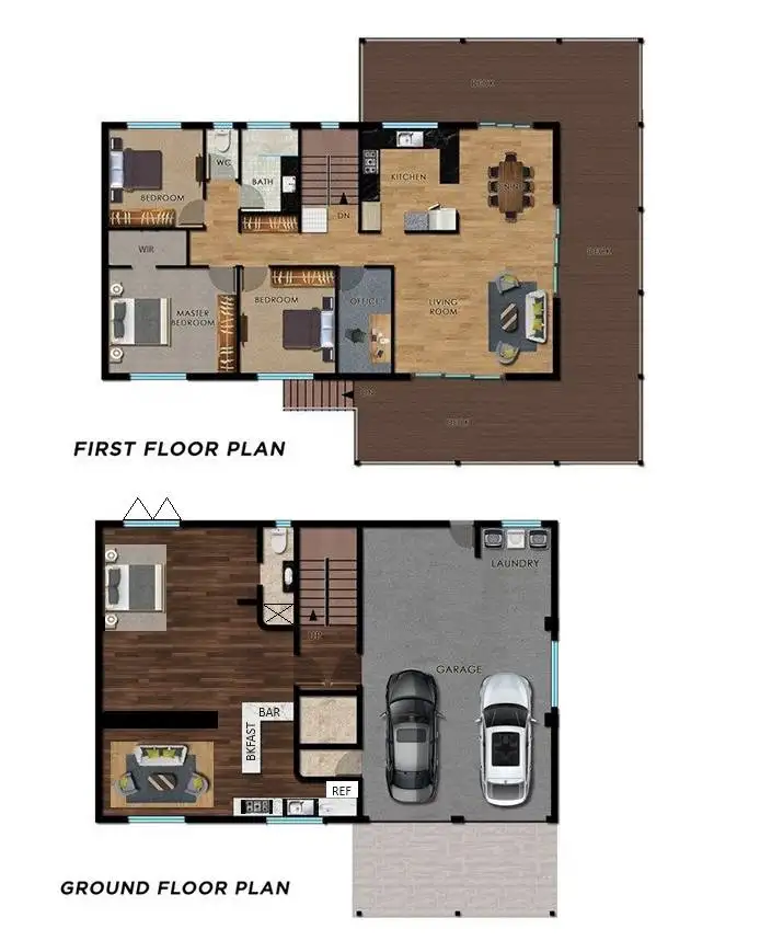 Floorplan of Homely house listing, 4 McFarlane Drive, Kanimbla QLD 4870