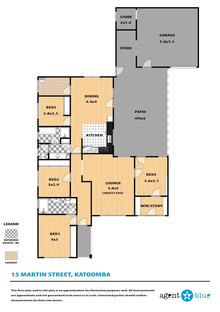 Floorplan of Homely house listing, 15 Martin Street, Katoomba NSW 2780