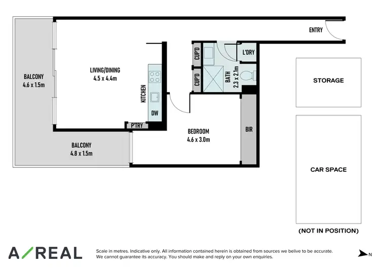 Floorplan of Homely apartment listing, G04/360 Lygon Street, Brunswick East VIC 3057
