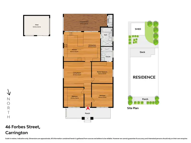 Floorplan of Homely house listing, 46 Forbes Street, Carrington NSW 2294