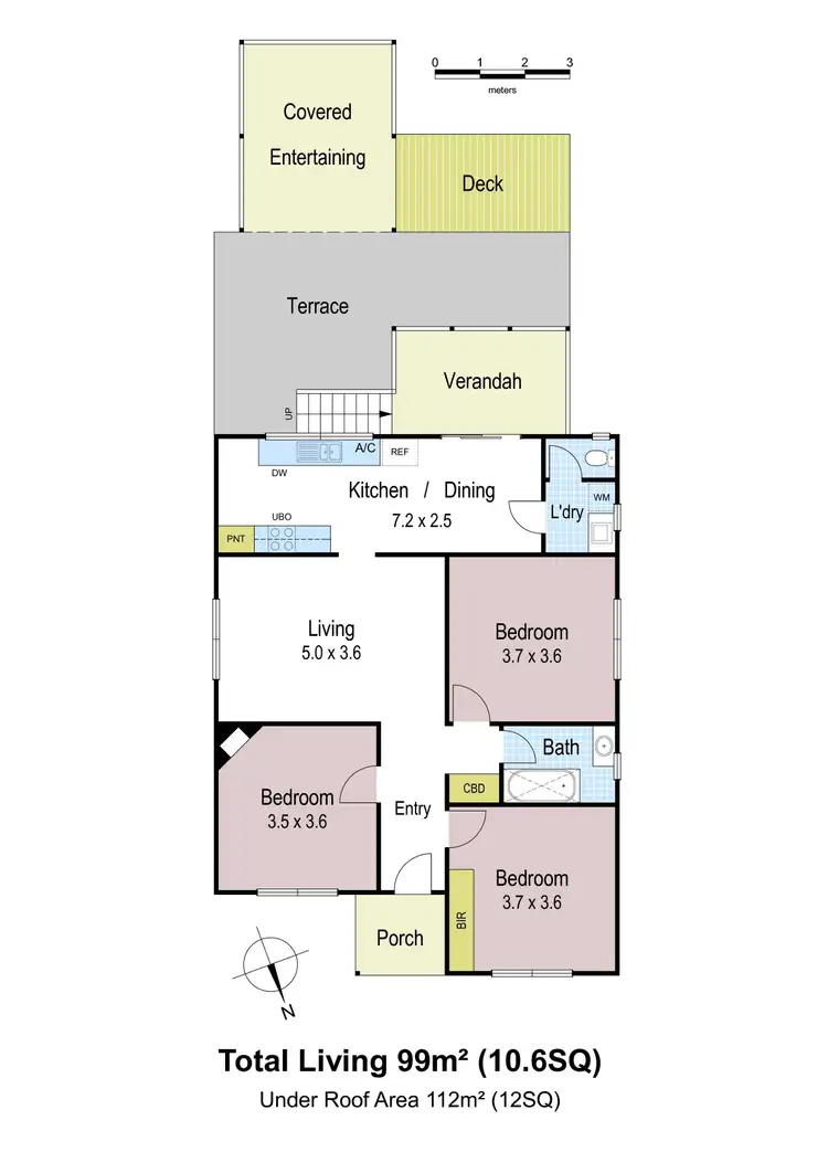 Floorplan of Homely house listing, 6 Windsor Avenue, Warragul VIC 3820