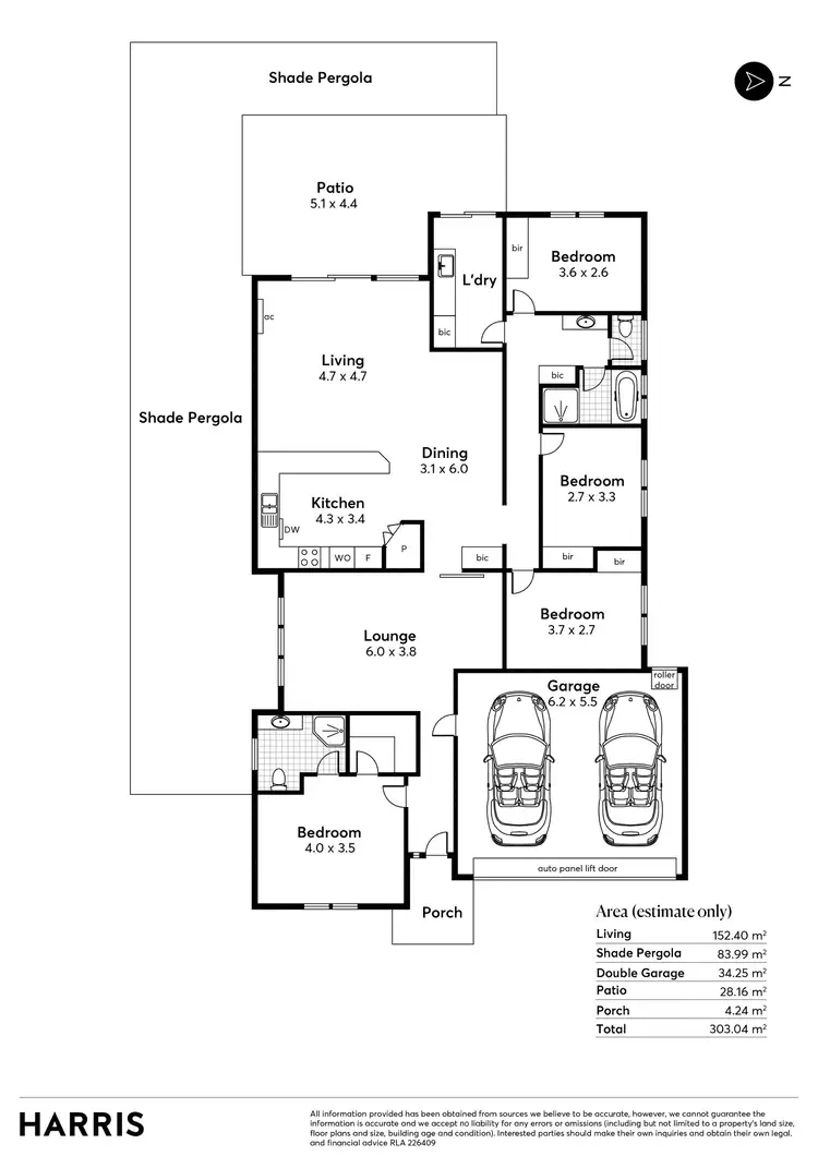 Floorplan of Homely house listing, 7 Greengate Close, Northgate SA 5085