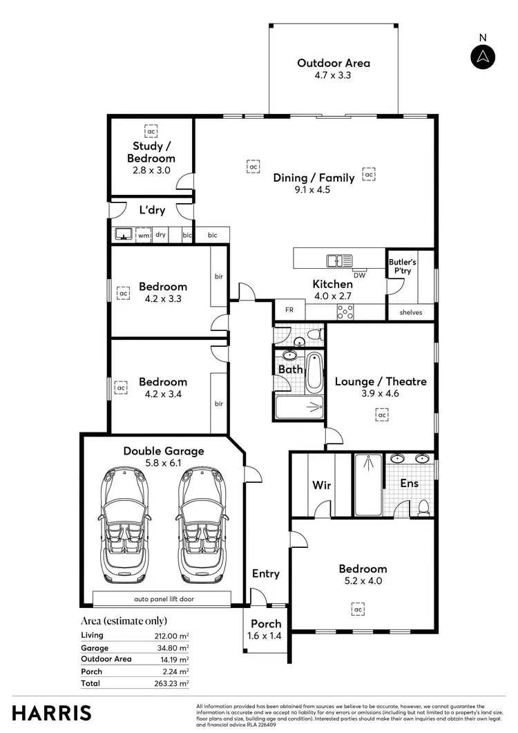 Floorplan of Homely house listing, 2C Haig Street, Netherby SA 5062
