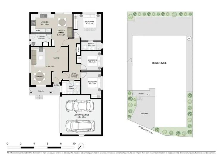 Floorplan of Homely house listing, 6 Rockleigh Way, Epping NSW 2121
