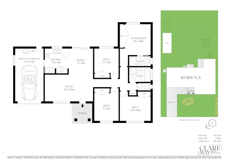Floorplan of Homely house listing, 41 Streamview Crescent, Springfield QLD 4300