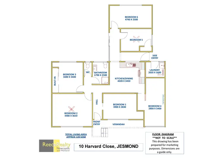 Floorplan of Homely house listing, 10 Harvard Close, Jesmond NSW 2299