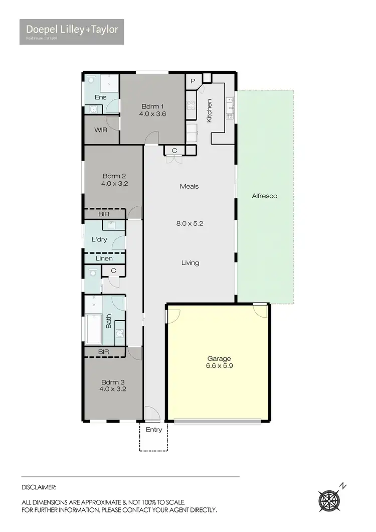 Floorplan of Homely house listing, 1/29 King George Way, Mitchell Park VIC 3355