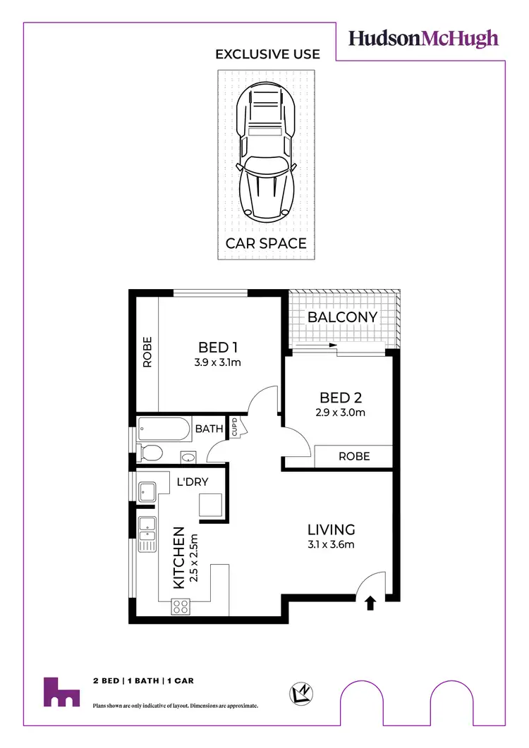 Floorplan of Homely unit listing, 11/185 Frederick Street, Ashfield NSW 2131