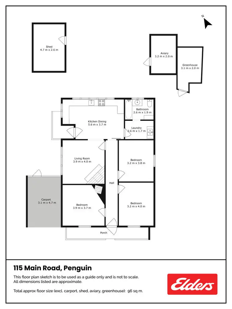 Floorplan of Homely house listing, 115 Main Road, Penguin TAS 7316
