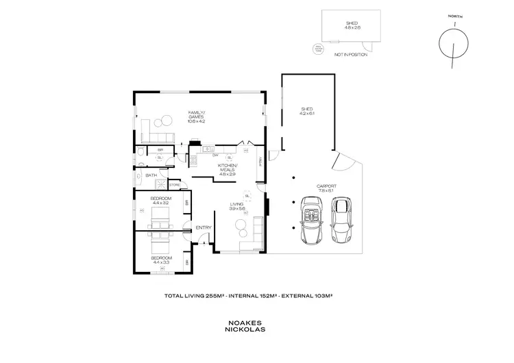 Floorplan of Homely house listing, 4 Martin Road, Morphett Vale SA 5162