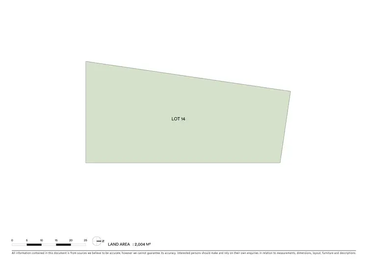 Floorplan of Homely land listing, Lot 14 Gleno Court, Cardigan VIC 3352
