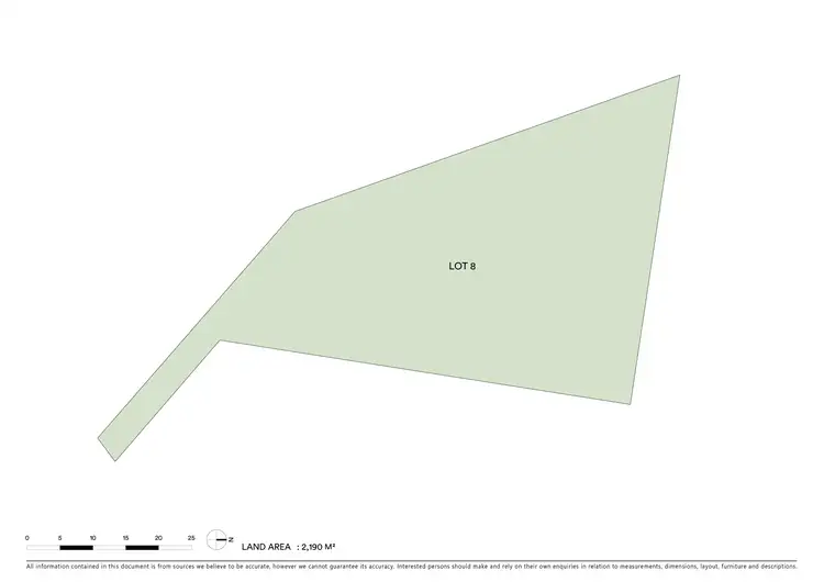 Floorplan of Homely land listing, Lot 8 Gleno Court, Cardigan VIC 3352