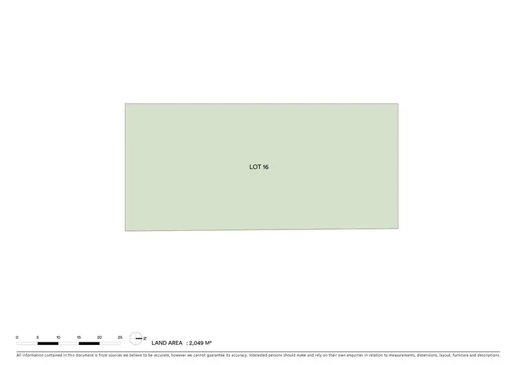 Floorplan of Homely land listing, Lot 16 Gleno Court, Cardigan VIC 3352