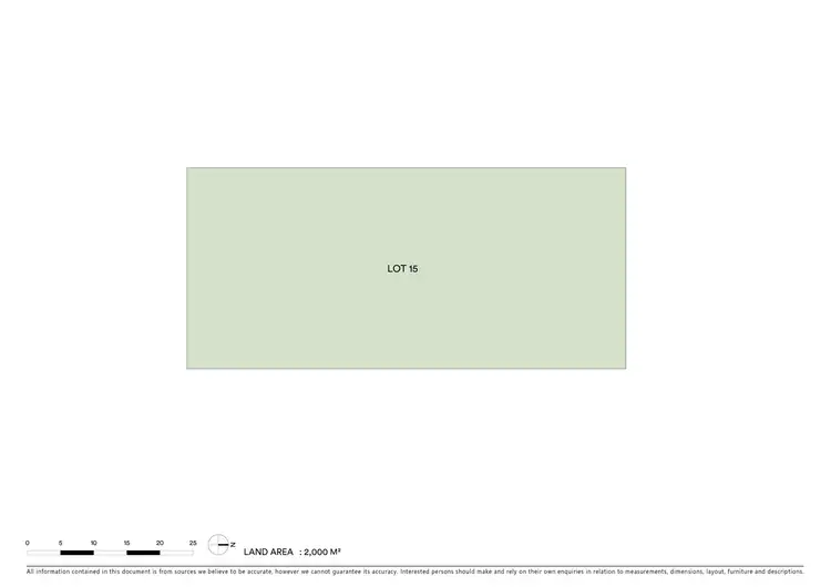 Floorplan of Homely land listing, Lot 15 Gleno Court, Cardigan VIC 3352