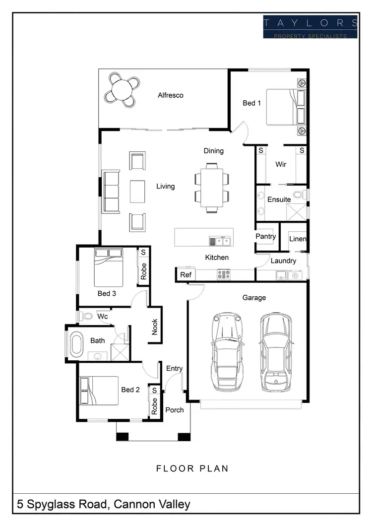 Floorplan of Homely house listing, 5 Spyglass Road, Cannon Valley QLD 4800