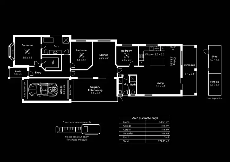 Floorplan of Homely house listing, 4 Ballater Avenue, Seaton SA 5023