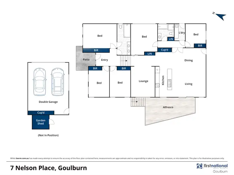 Floorplan of Homely house listing, 7 Nelson Place, Goulburn NSW 2580
